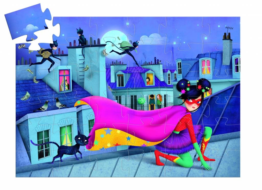 Djeco Puzzel Super Star (DJ07226) 36 St 2 Djeco Puzzel Super Star (DJ07226) 36 St - Afbeelding 2