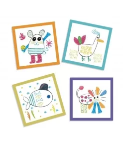 Djeco Samen Tekenen - Grappige Dieren DJ09291 8 Djeco Samen Tekenen - Grappige Dieren DJ09291 -Djeco Winkel djeco djeco samen tekenen grappige dieren dj09291 3