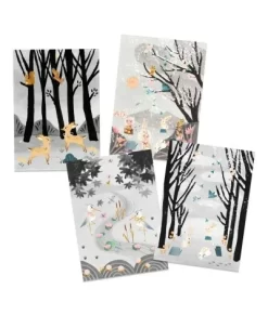 Djeco Schilderen En Collage - De Laatste Sneeuw - DJ09349 -Djeco Winkel djeco djeco schilderen en collage de laatste sneeu 2