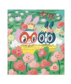 Djeco Schilderijtjes Met Diamantjes - Vriendschap - DJ09434 -Djeco Winkel djeco djeco schilderijtjes met diamantjes vriendsc 3