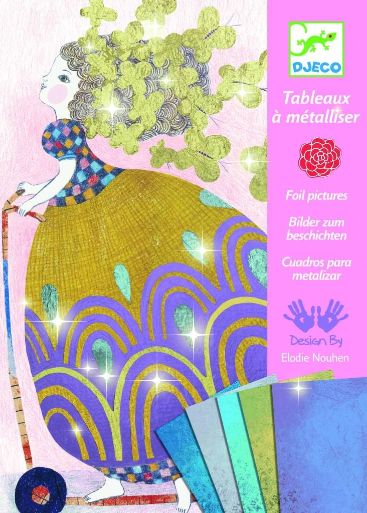 Djeco Schilderijtjes Metalliseren "Zo Mooi" 1 Djeco Schilderijtjes Metalliseren "Zo Mooi"