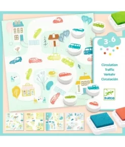Djeco Stempels - Verkeer