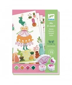 Djeco Stempelset - Bloemen Meisjes - DJ08741