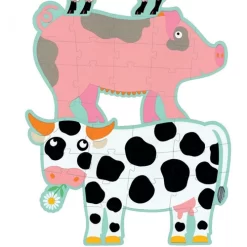 Djeco Vloerpuzzel Honoré En Vrienden -Djeco Winkel djeco djeco vloerpuzzel honore en vrienden 2