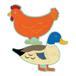 Djeco Vloerpuzzel Honoré En Vrienden -Djeco Winkel djeco djeco vloerpuzzel honore en vrienden 4