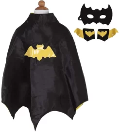 Great Pretenders Batman Cape Set (cape, Masker, Armbanden) 3-4 Jaar 53292 -Djeco Winkel great pretenders great pretenders batman cape set 2