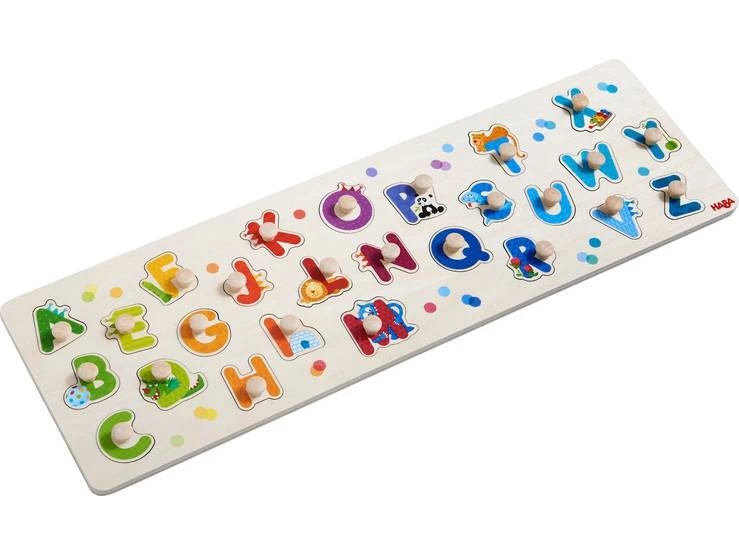 Haba Houten Inlegpuzzel 'mijn Eerst ABC' 1 Haba Houten Inlegpuzzel 'mijn Eerst ABC'