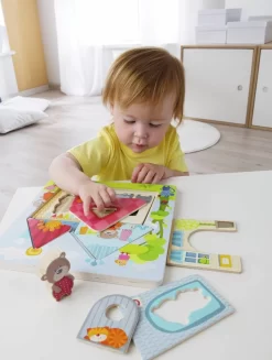 Haba Houten Puzzel Berenhuis 5 Haba Houten Puzzel Berenhuis -Djeco Winkel haba haba houten puzzel berenhuis 2