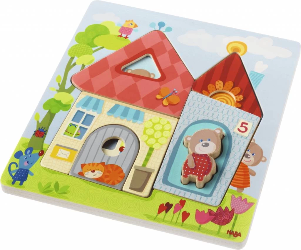 Haba Houten Puzzel Berenhuis 1 Haba Houten Puzzel Berenhuis