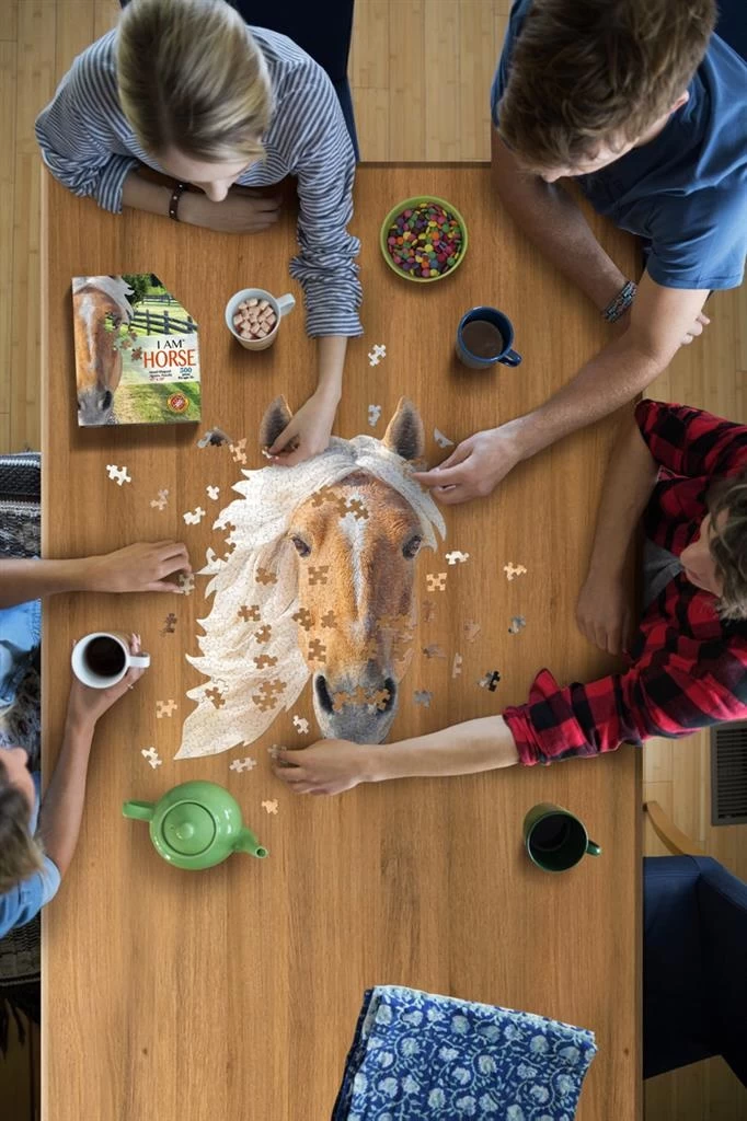 Puzzel I AM Mini - Paard 300 Stukjes 3 Puzzel I AM Mini - Paard 300 Stukjes - Afbeelding 3