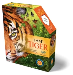 Puzzel I AM - Tijger 550 Stukjes -Djeco Winkel madd capp puzzel i am tijger 550 stukjes 3