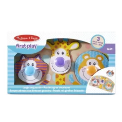 Melissa & Doug Melissa And Doug Grote Knoppen Puzzel Safari -Djeco Winkel melissa doug melissa and doug grote knoppen puzzel 2