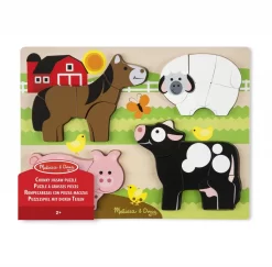 Melissa & Doug Melissa And Doug Houten Inlegpuzzel Boerderij