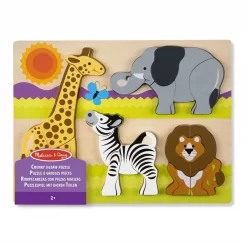 Melissa & Doug Melissa And Doug Houten Inlegpuzzel Safari