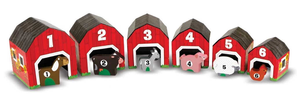 Melissa & Doug Melissa And Doug Stapeltoren Boerderijdieren 2 Melissa & Doug Melissa And Doug Stapeltoren Boerderijdieren - Afbeelding 2