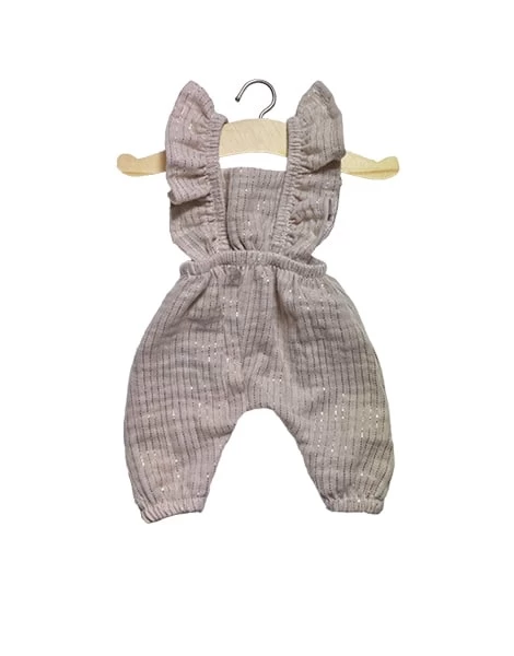 Minikane Jumpsuit Maya Lurex Beige 1 Minikane Jumpsuit Maya Lurex Beige