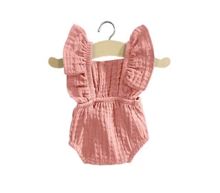 Minikane Romper Lou Zacht Roze 1 Minikane Romper Lou Zacht Roze