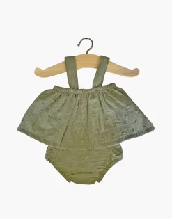 Minikane Set Mila - Amandelgroen