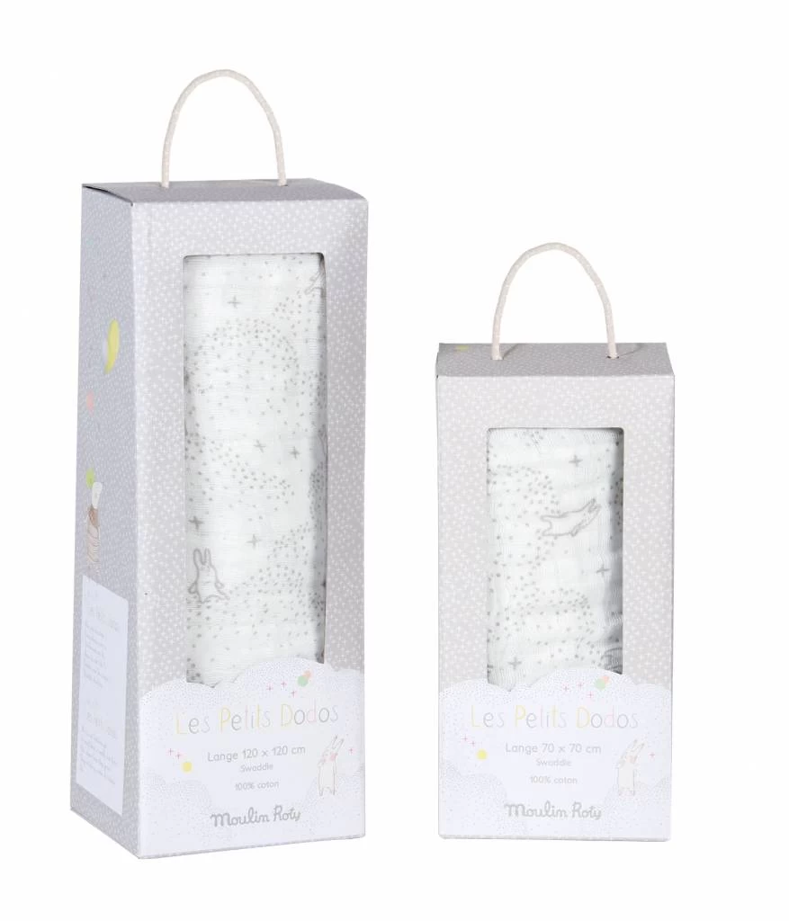 Moulin Roty Hydrofieldoek 120 X 120 Cm 2 Moulin Roty Hydrofieldoek 120 X 120 Cm - Afbeelding 2