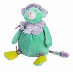 Moulin Roty Knuffel Kat Blauw 660024
