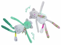 Moulin Roty Rammelaar Kat Grijs -Djeco Winkel moulin roty moulin roty rammelaar kat grijs 2