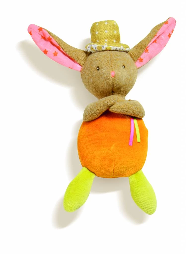 Moulin Roty Rammelaar Konijn 1 Moulin Roty Rammelaar Konijn