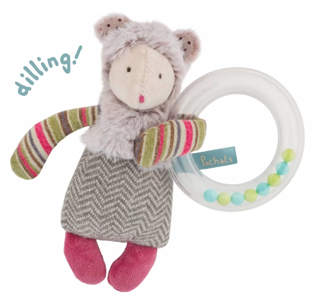 Moulin Roty Rammelaar Muis 1 Moulin Roty Rammelaar Muis