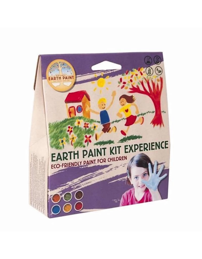 Natural Earth Paint Kit - 6 Kleuren Natuurlijke Kinderverf 2 Natural Earth Paint Kit - 6 Kleuren Natuurlijke Kinderverf - Afbeelding 2