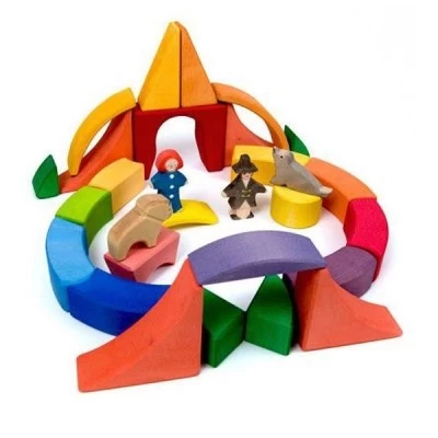Ostheimer Circus Set - Regenboog - 5510093 2 Ostheimer Circus Set - Regenboog - 5510093 - Afbeelding 2