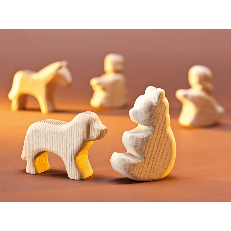 Ostheimer Schommelhaasje - Naturel Hout 00530 2 Ostheimer Schommelhaasje - Naturel Hout 00530 - Afbeelding 2