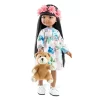 Paola Reina Pop Amigas Meily Met Teddybeer (32cm) PR04453