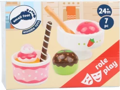 Small Foot Houten Ijsjes Set -Djeco Winkel small foot houten ijsjes set 3