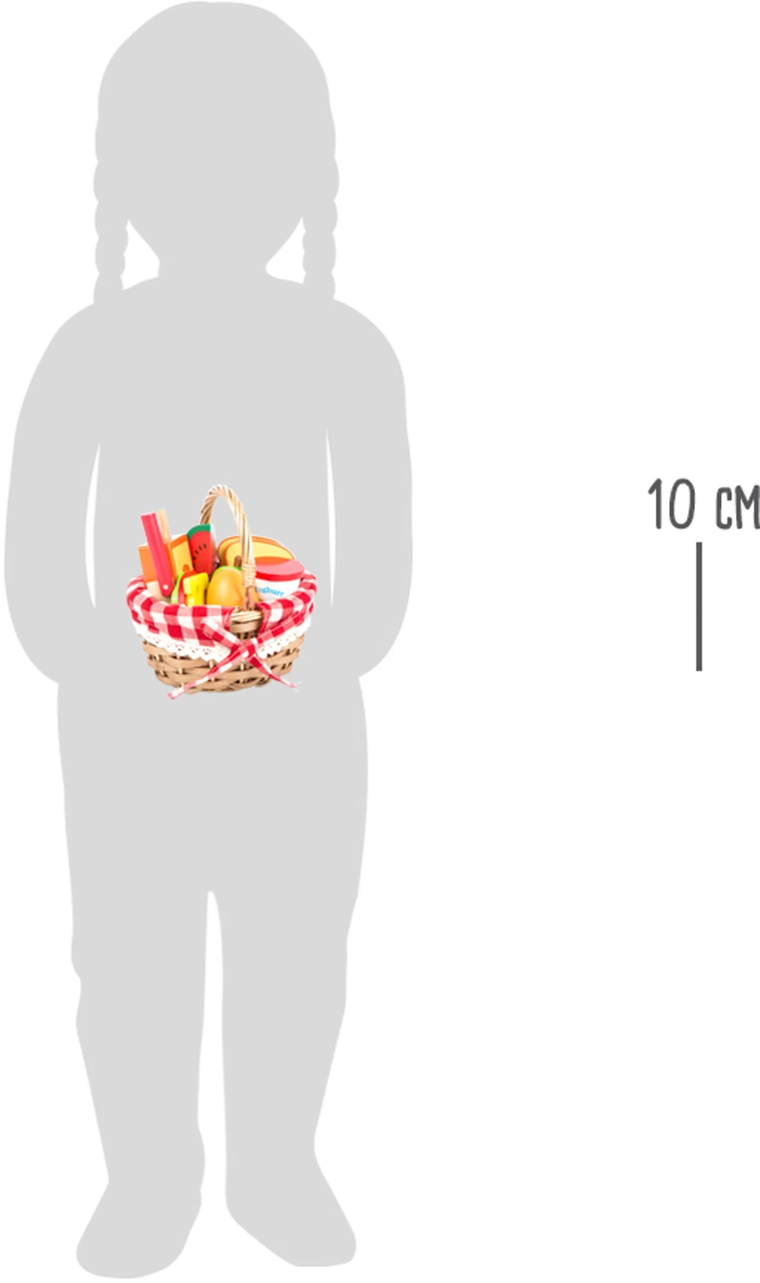 Small Foot Picknickmand Met Snijvoedsel 5 Small Foot Picknickmand Met Snijvoedsel - Afbeelding 5