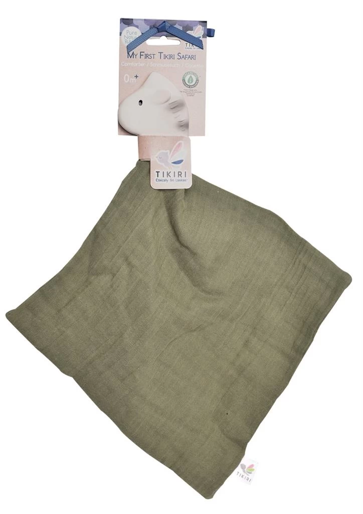 Tikiri Knuffeldoekje Met Bijtspeeltje - Zebra 3 Tikiri Knuffeldoekje Met Bijtspeeltje - Zebra - Afbeelding 3