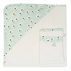 Trixie Baby Badcape Met Washandje 'Sheep'