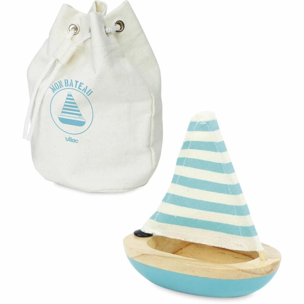 Vilac Badspeeltje Zeilboot - Blauw 3 Vilac Badspeeltje Zeilboot - Blauw - Afbeelding 3
